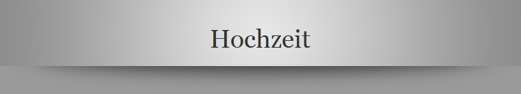 Hochzeit